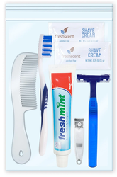 Budget 8pc Hygiene & Toiletries Kit